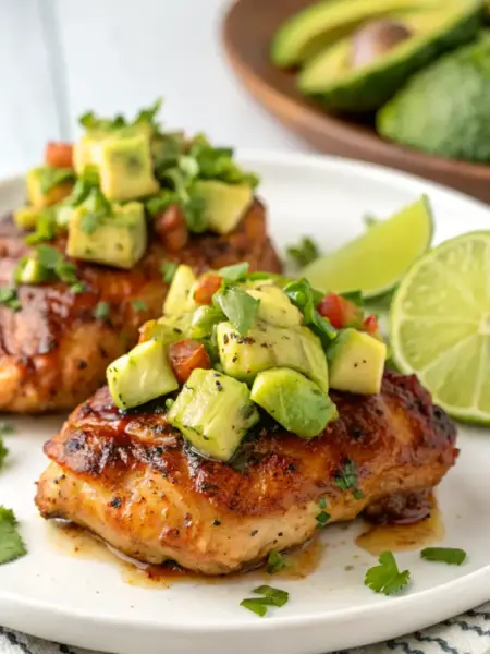 Oven Roasted Chicken Thighs with Hot Honey and Lime Oven Roasted Chicken Thighs with Hot Honey and Lime