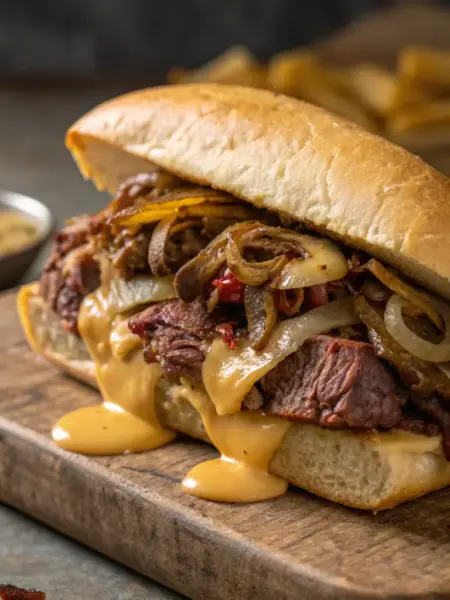 Philly Cheesesteak Sandwiches