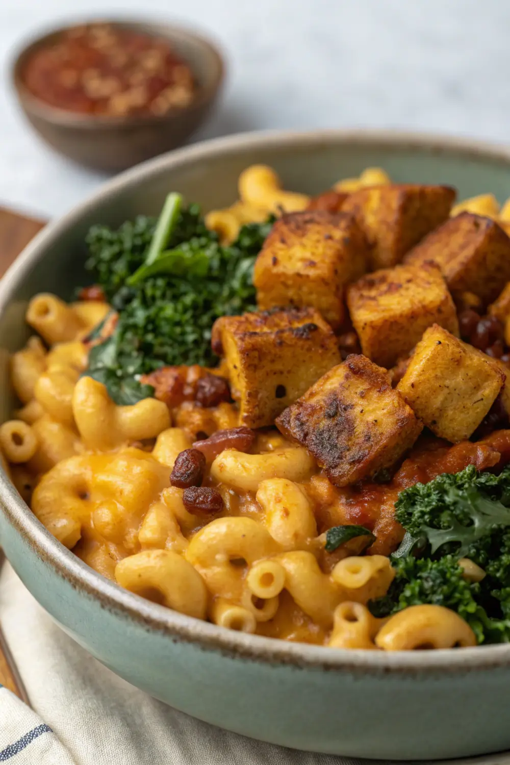 7-Day Healthy No Cook Meals on a Budget Vegan Mac and Cheez with BBQ Tofu | Meal Prep For The Week
