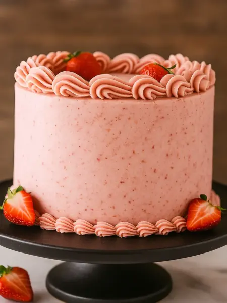 The Best Homemade Strawberry Cake Ever Best Homemade Strawberry Cake | Best Ever Strawberry Cake | Strawberry Desserts Cake | Best Strawberry Cake Recipe | Fresh Strawberry Cake | How To Make Strawberry Cake
