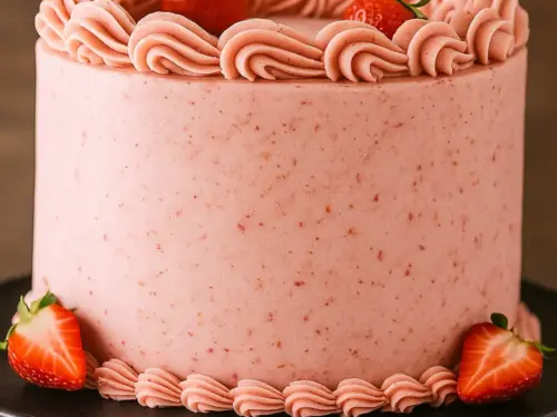 Best Homemade Strawberry Cake | Best Ever Strawberry Cake | Strawberry Desserts Cake | Best Strawberry Cake Recipe | Fresh Strawberry Cake | How To Make Strawberry Cake