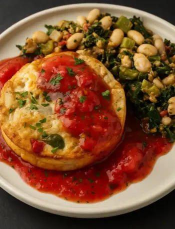 Italian-Style Healthy Egg Frittata with Chicken Sausage Easy Egg Frittata Recipe | Healthy Egg Frittata