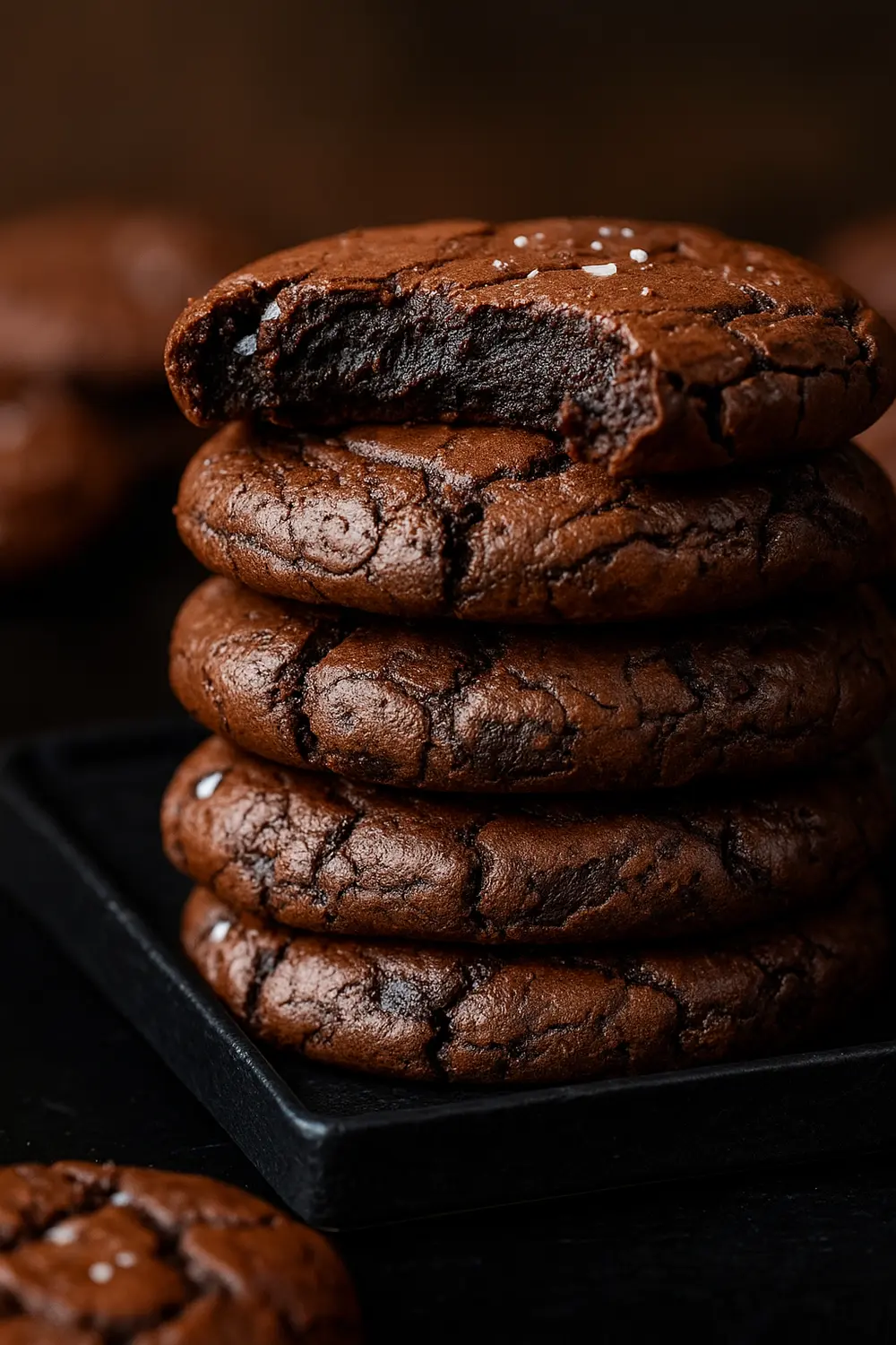 Easy Fudgy Chocolate Brownie Cookies | Ready in 30 Minutes Fudgy Chocolate Brownie Cookies | Homemade Cookies | Easy To Make Cookies | Chocolate Chewy Cookies Recipe | The Best Chocolate Brownie Cookies