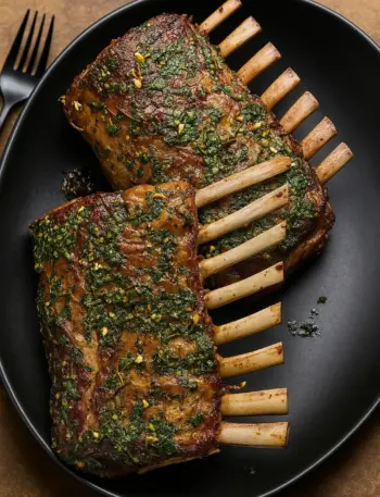 Herb Crusted Rack of Lamb Recipes | The Best Herb Crusted Rack of Lamb | Oven Baked Rack of Lamb Recipes | Lamb Rack Recipe | Lamb Racks