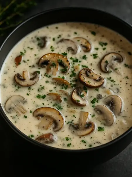Japanese Homemade Cream of Mushroom Soup Homemade Cream Of Mushroom Soup | Healthy Mushroom Soup