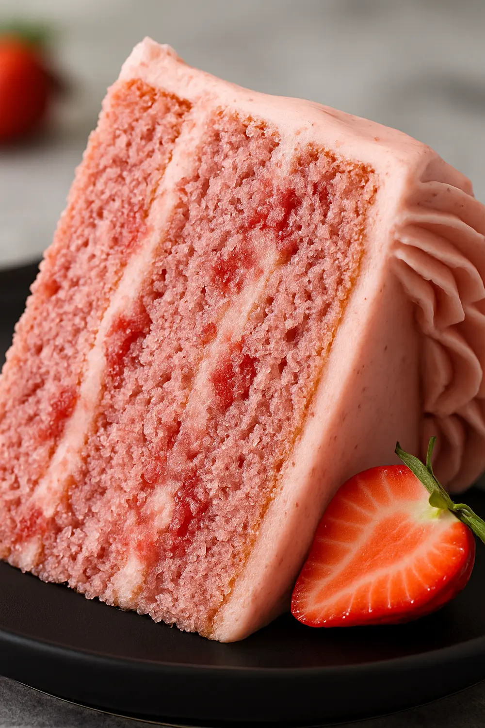 The Best Homemade Strawberry Cake Ever Homemade Strawberry Cake | Best Homemade Strawberry Cake Ever | Strawberry Cake Recipe Easy | Best Ever Strawberry Cake | Strawberry Desserts Cake | Best Strawberry Cake Recipe
