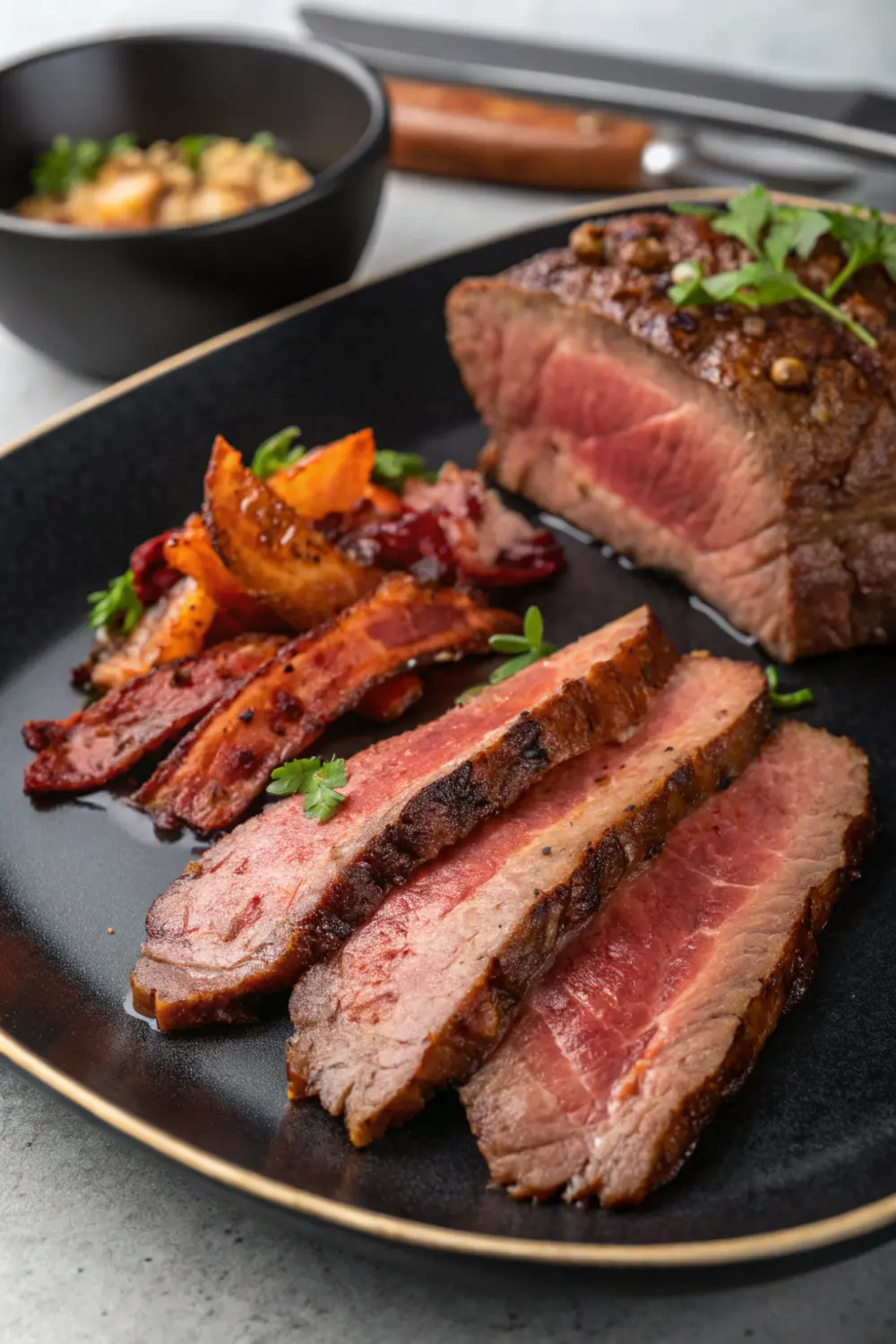 30-Day Carnivore Diet Meal Plan for Beginners Roast Beef and Bacon Strips | Carnivore Diet For Beginners