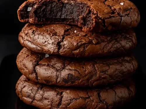 The Best Chocolate Brownie Cookies | Chocolate Brownie Cookies Recipe | Chocolate Ooey Gooey Butter Cookies | Gooey Brownie Cookies | Fudgy Brownie Cookies
