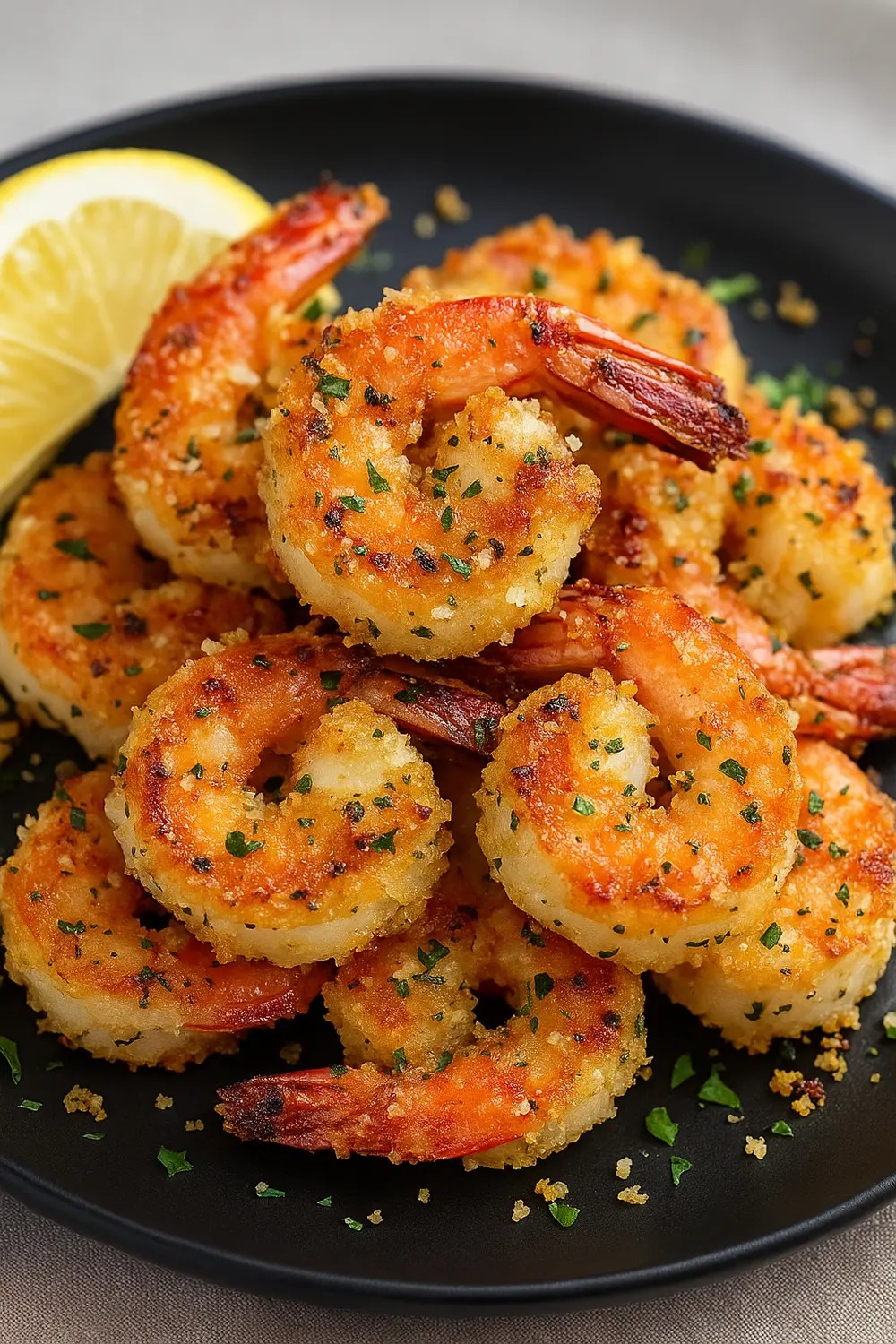 7-Day Low Carb Diet Plan: Free and Easy Meals The best low carb diet for weight loss features crispy air-fried shrimp coated with garlic, Parmesan, and herbs.
