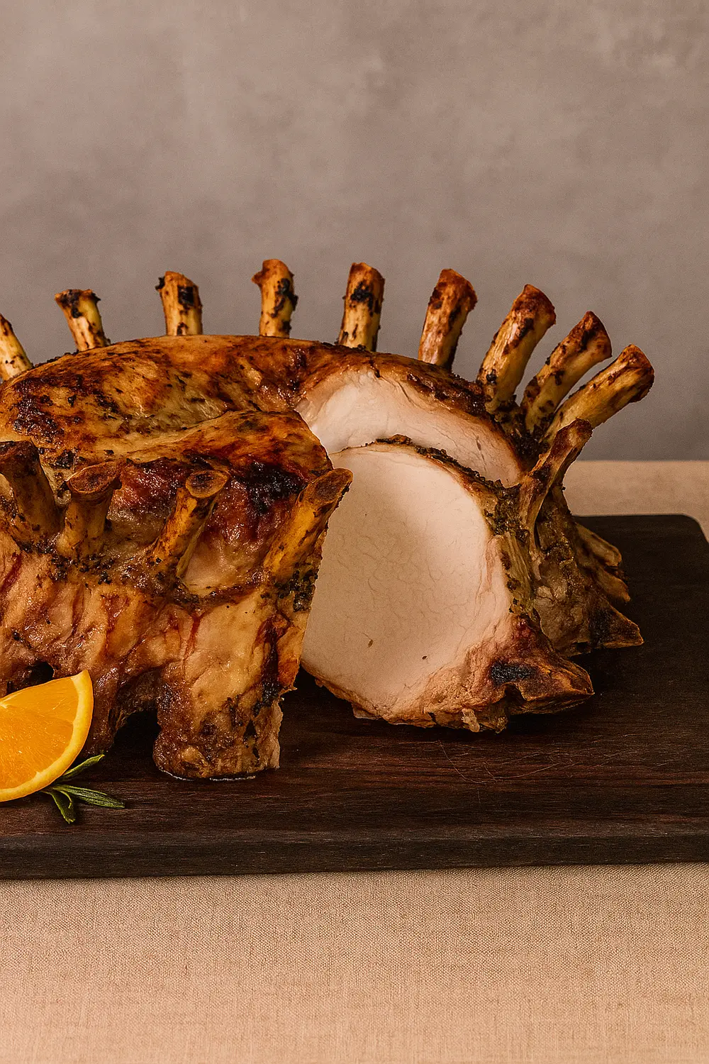 Best Crown Roast of Pork Recipe for Christmas The best pork roast recipe you'll ever need, with a crispy, golden skin and incredibly juicy, tender carved pork ribs perfect for Christmas dinners or Thanksgiving dinners.