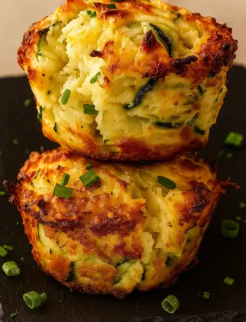 Healthy Zucchini Muffins Recipe This healthy zucchini muffins recipe features wholesome ingredients, fresh zucchini, and potatoes baked into golden, tender muffins for a light, savory flavor for guilt-free snacking.