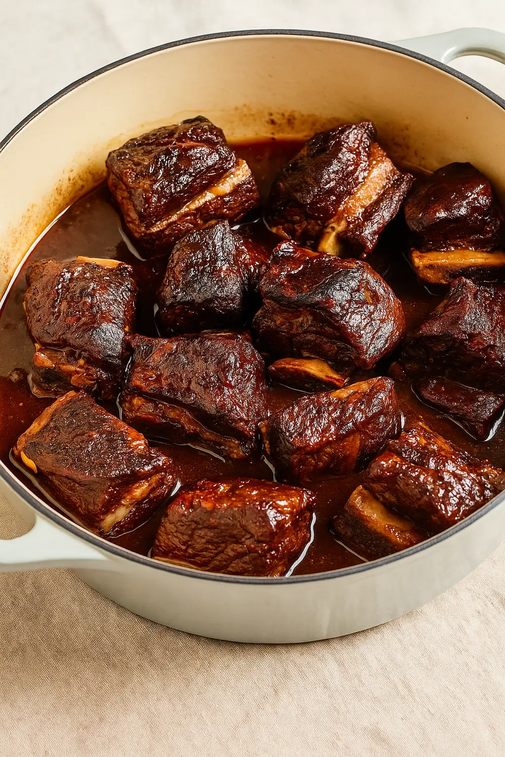 Red Wine Braised Short Ribs Recipe This short ribs recipe features tender, flavorful beef ribs braised in a rich red wine sauce for a hearty, comforting meal.
